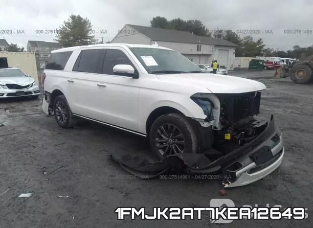 1FMJK2AT7KEA12649 2019 Ford Expedition, Max Limited