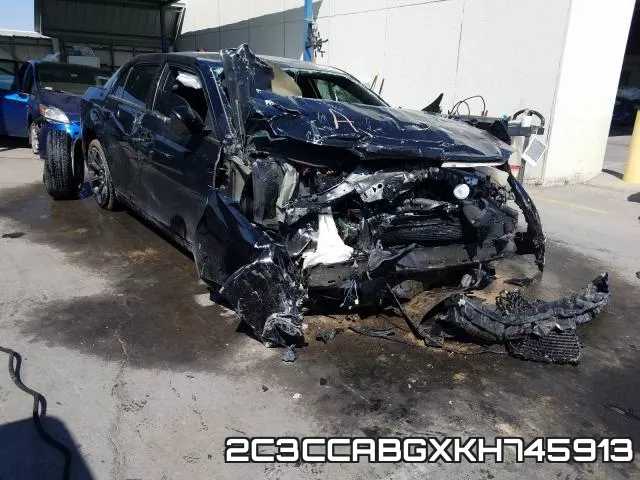 2C3CCABGXKH745913 2019 Chrysler 300, S