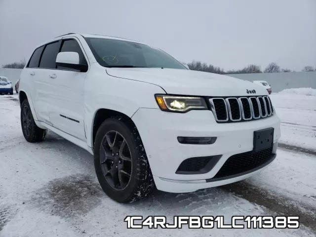 1C4RJFBG1LC111385 2020 Jeep Grand Cherokee,  Limited