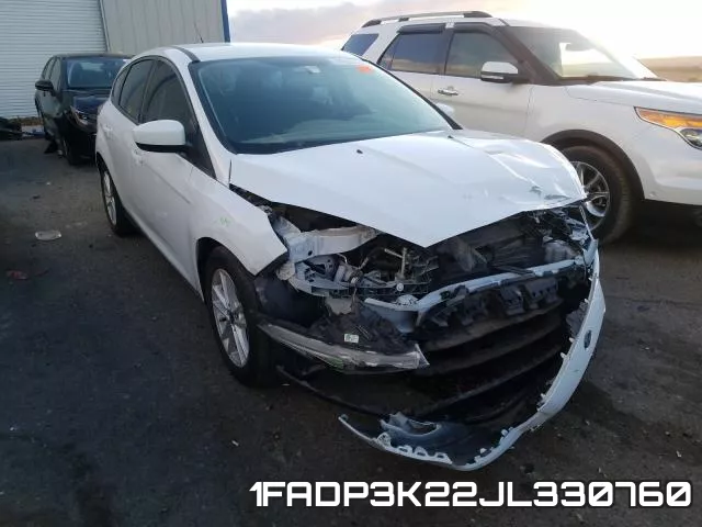 1FADP3K22JL330760 2018 Ford Focus, SE