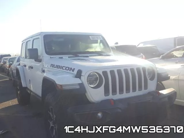 1C4HJXFG4MW536370 2021 Jeep Wrangler, Rubicon