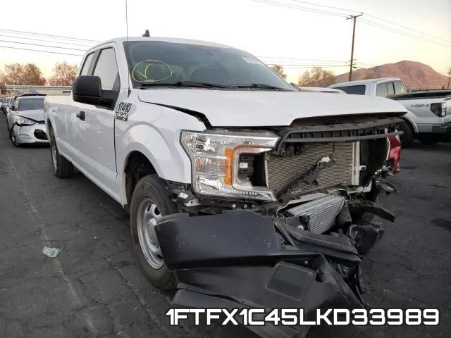 1FTFX1C45LKD33989 2020 Ford F-150,  Super Cab