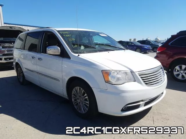 2C4RC1CGXFR529337 2015 Chrysler Town and Country,  Touring L