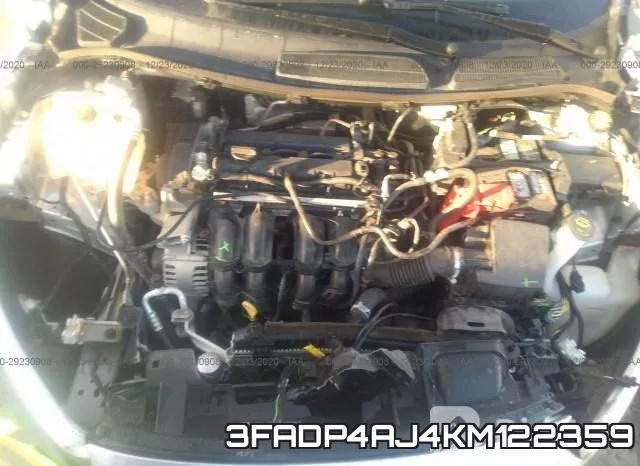 3FADP4AJ4KM122359 2019 Ford Fiesta, S