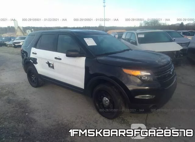 1FM5K8AR9FGA28578 2015 Ford Utility Police Interceptor,
