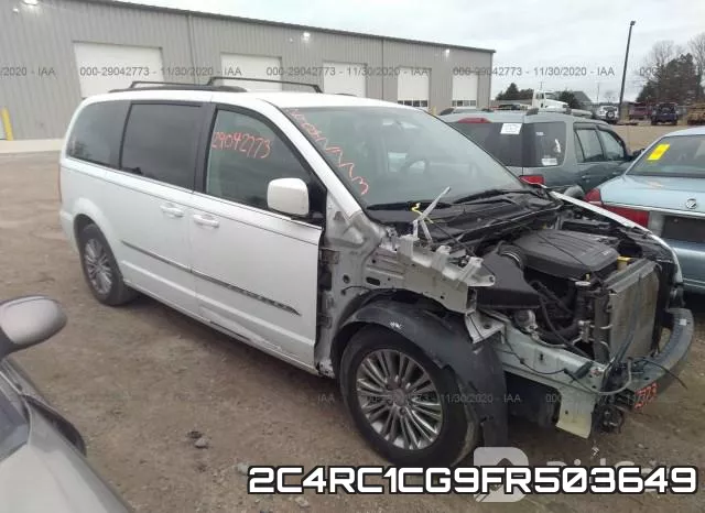 2C4RC1CG9FR503649 2015 Chrysler Town and Country,  Touring