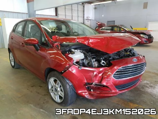 3FADP4EJ3KM152026 2019 Ford Fiesta, SE