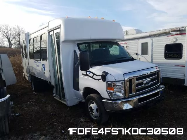 1FDFE4FS7KDC30508 2019 Ford BUS, E450 Super Duty Cutaway Van