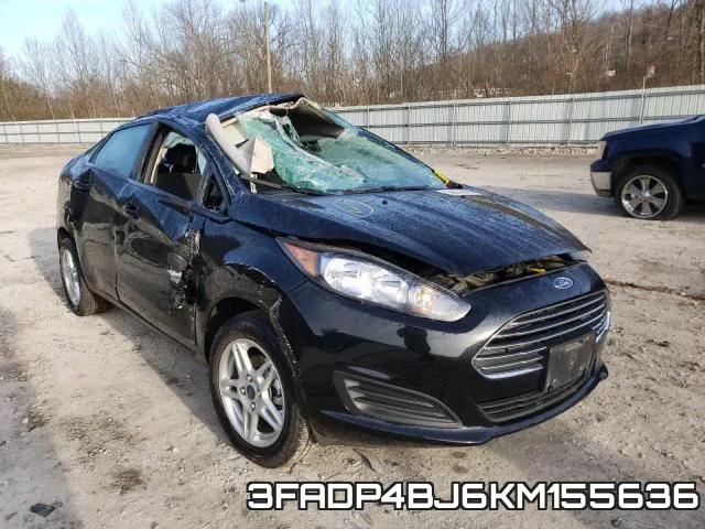 3FADP4BJ6KM155636 2019 Ford Fiesta, SE