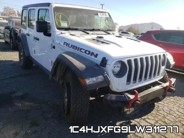 1C4HJXFG9LW311277 2020 Jeep Wrangler, Rubicon