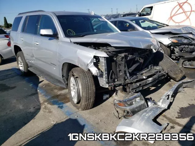 1GNSKBKC2KR288356 2019 Chevrolet Tahoe, K1500 Lt