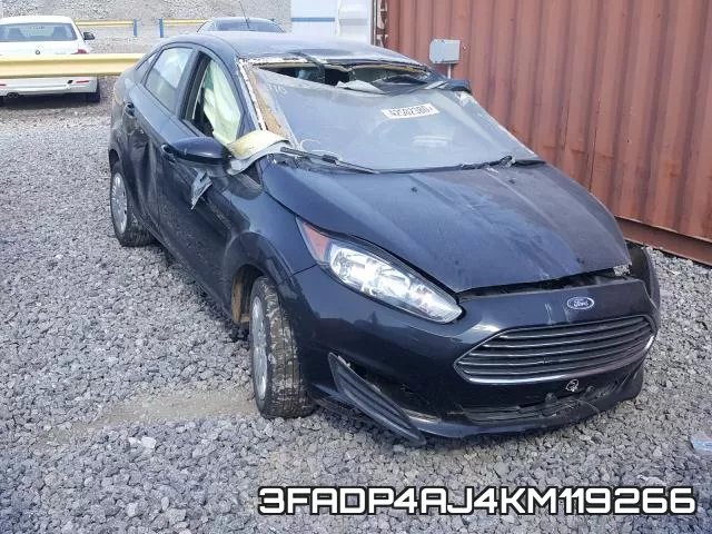 3FADP4AJ4KM119266 2019 Ford Fiesta, S