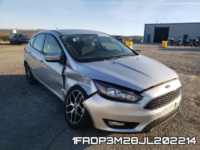 1FADP3M28JL202214 2018 Ford Focus, Sel