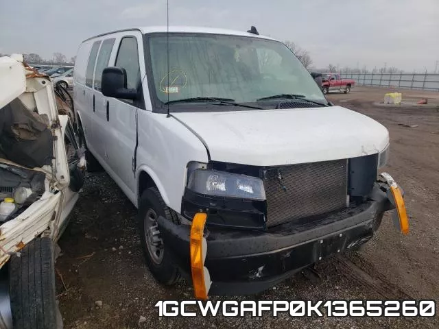 1GCWGAFP0K1365260 2019 Chevrolet Express