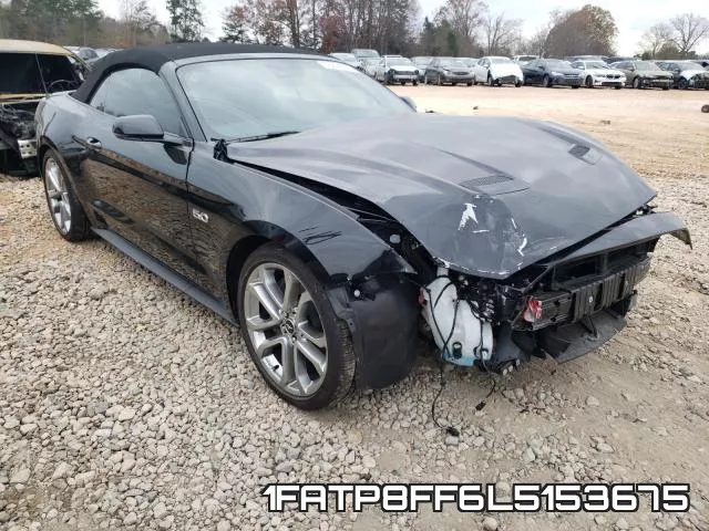 1FATP8FF6L5153675 2020 Ford Mustang, GT