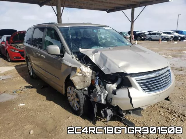 2C4RC1BG7GR301508 2016 Chrysler Town and Country,  Touring