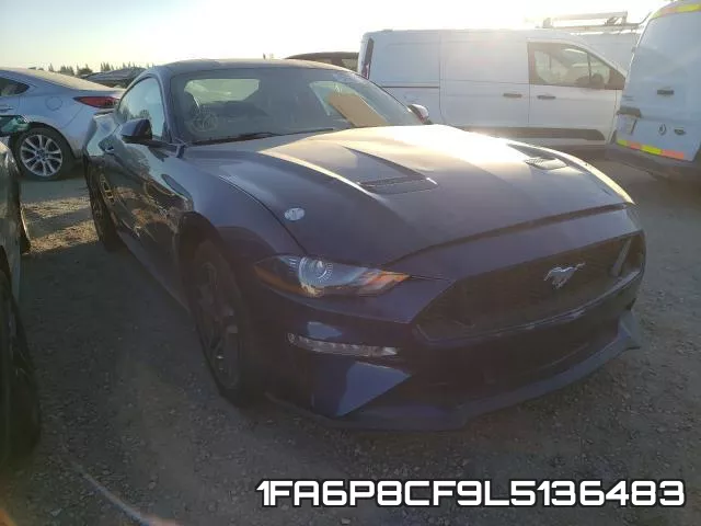 1FA6P8CF9L5136483 2020 Ford Mustang, GT