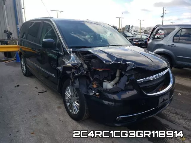 2C4RC1CG3GR118914 2016 Chrysler Town and Country,  Touring L