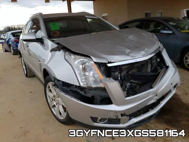 3GYFNCE3XGS581164 2016 Cadillac SRX, Performance Collection