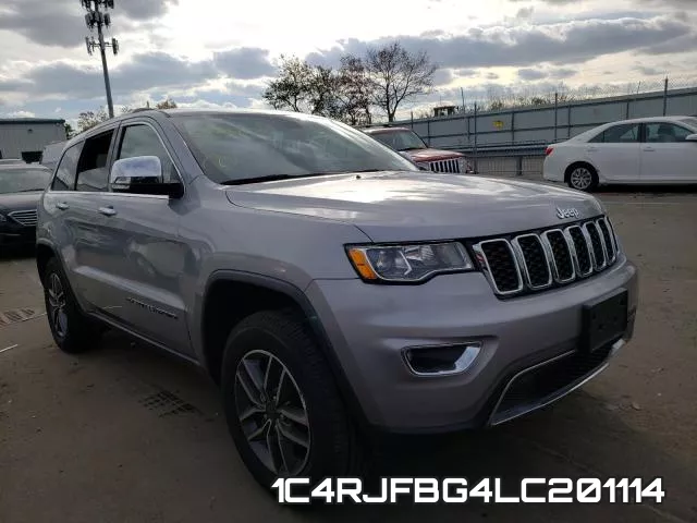 1C4RJFBG4LC201114 2020 Jeep Grand Cherokee,  Limited