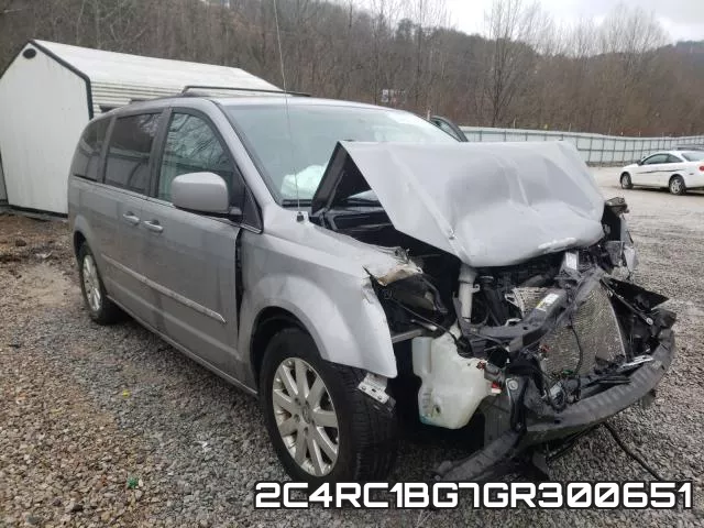2C4RC1BG7GR300651 2016 Chrysler Town and Country,  Touring