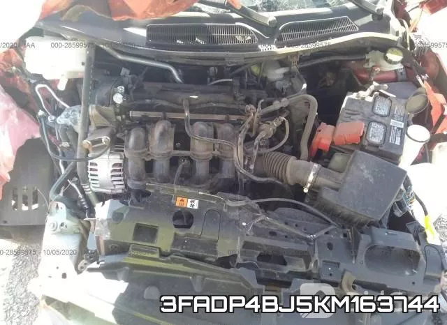 3FADP4BJ5KM163744 2019 Ford Fiesta, SE