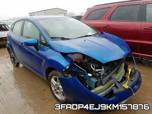 3FADP4EJ9KM157876 2019 Ford Fiesta, SE