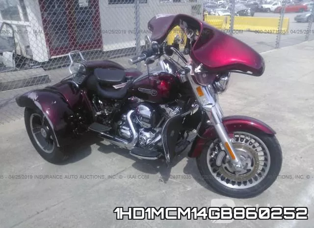 1HD1MCM14GB860252 2016 Harley-Davidson FLRT, Free Wheeler