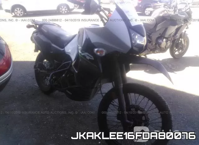 JKAKLEE16FDA80076 2015 Kawasaki KL650, E