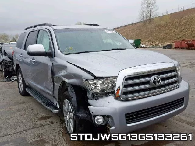 5TDJW5G13GS133261 2016 Toyota Sequoia, Limited
