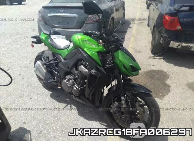 JKAZRCG18FA006297 2015 Kawasaki ZR1000, G