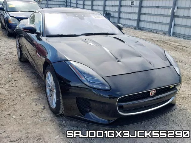 SAJDD1GX3JCK55290 2018 Jaguar F-Type