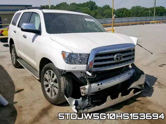 5TDJW5G10HS153694 2017 Toyota Sequoia, Limited