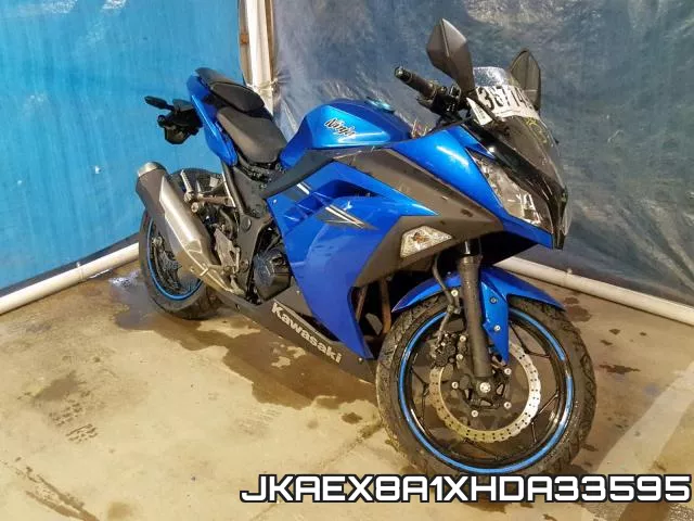 JKAEX8A1XHDA33595 2017 Kawasaki EX300, A