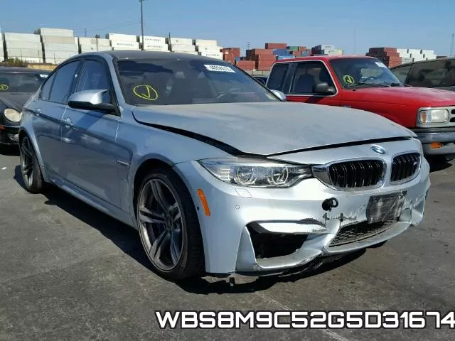 WBS8M9C52G5D31674 2016 BMW M3