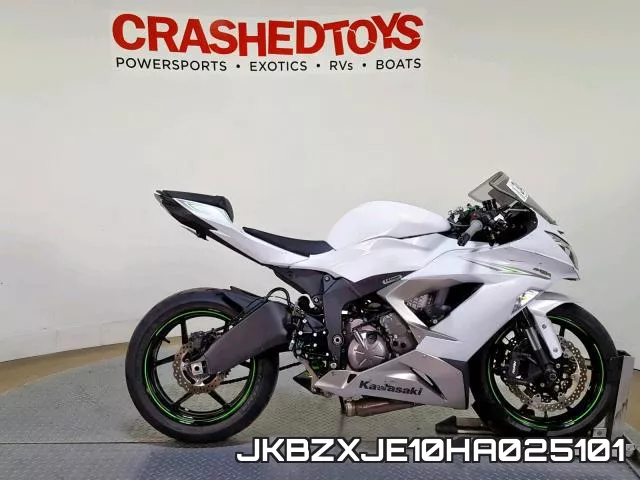 JKBZXJE10HA025101 2017 Kawasaki ZX636, E