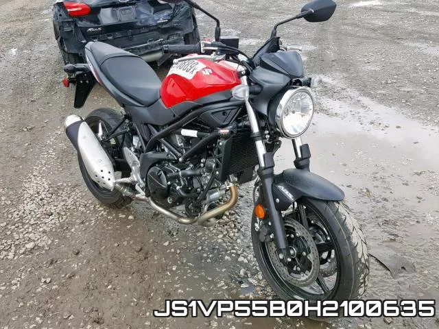 JS1VP55B0H2100635 2017 Suzuki SFV650
