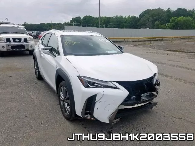 JTHU9JBH1K2003558 2019 Lexus UX, 250H