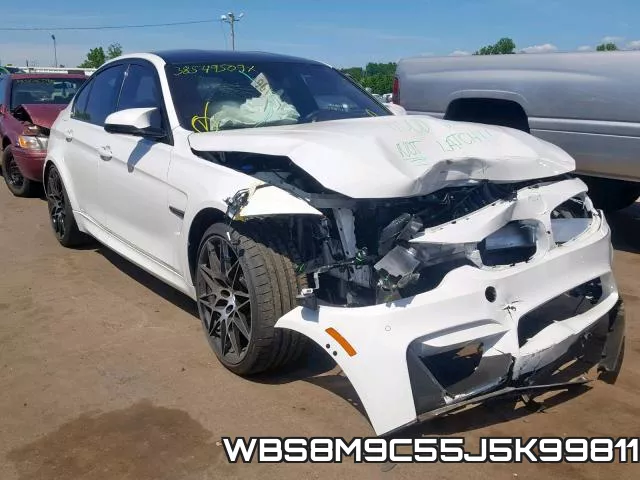 WBS8M9C55J5K99811 2018 BMW M3