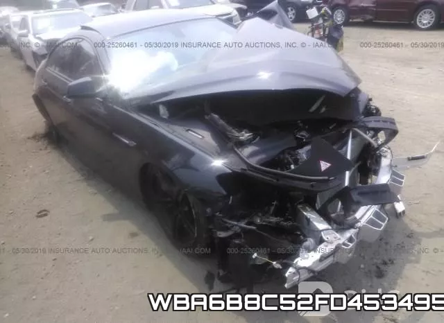 WBA6B8C52FD453495 2015 BMW 6 Series, 640 Xi Gran Coupe