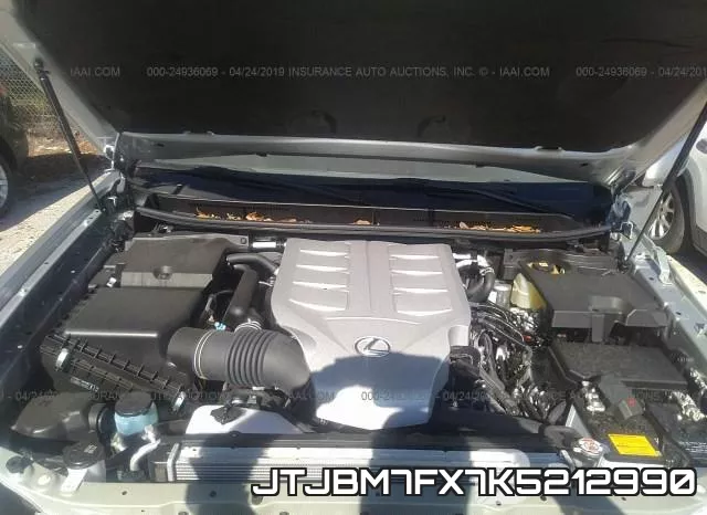 JTJBM7FX7K5212990 2019 Lexus GX, 460/Base