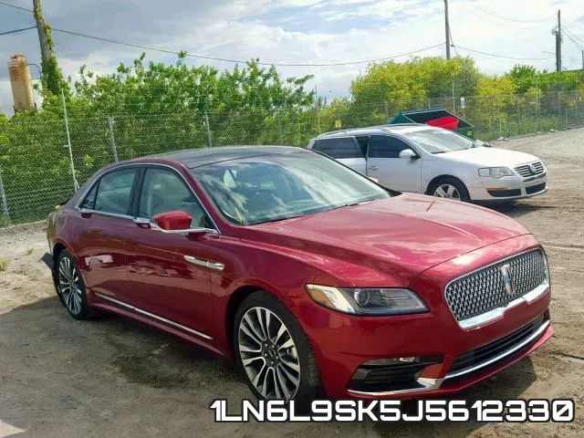 1LN6L9SK5J5612330 2018 Lincoln Continental,  Select