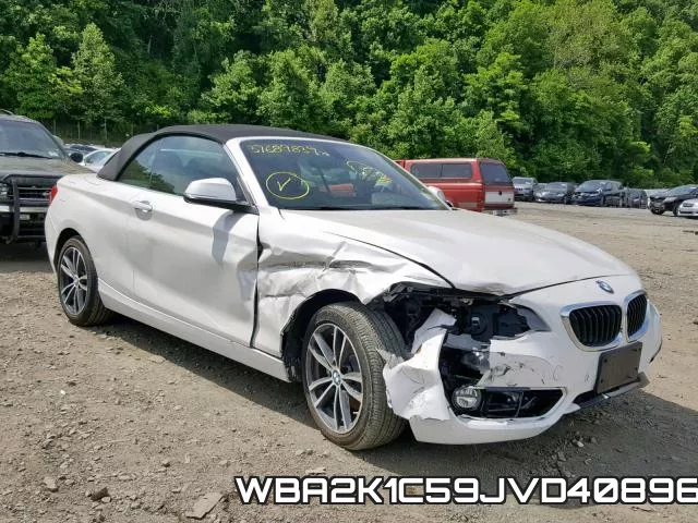WBA2K1C59JVD40896 2018 BMW 2 Series, 230XI