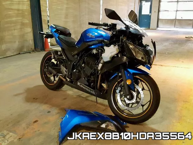 JKAEX8B10HDA35564 2017 Kawasaki EX300, B