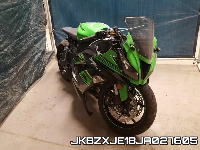 JKBZXJE18JA027605 2018 Kawasaki ZX636, E