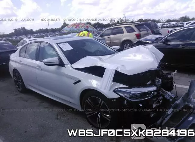 WBSJF0C5XKB284196 2019 BMW M5