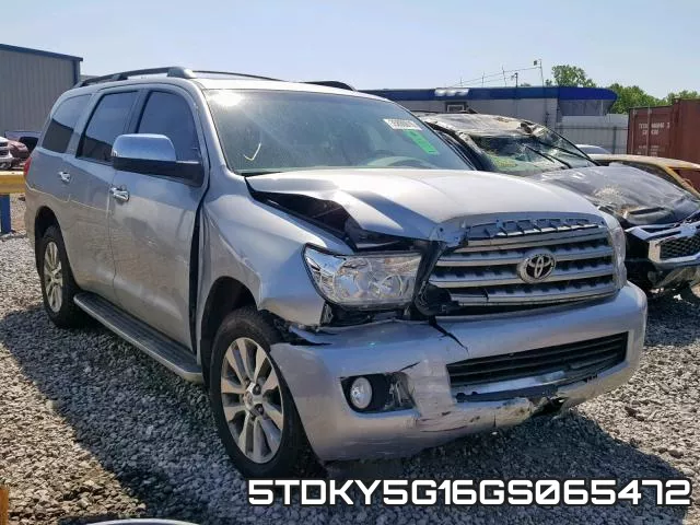 5TDKY5G16GS065472 2016 Toyota Sequoia, Limited