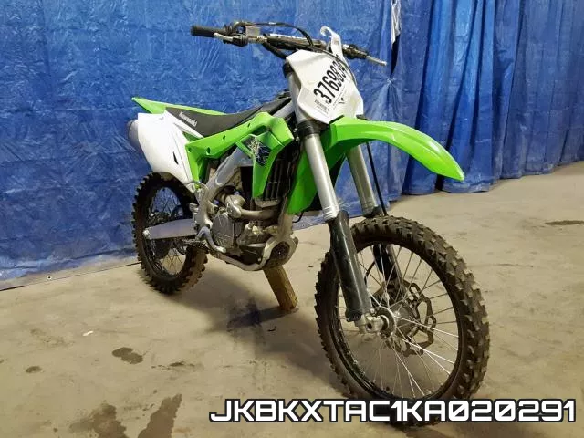 JKBKXTAC1KA020291 2019 Kawasaki KX252, A