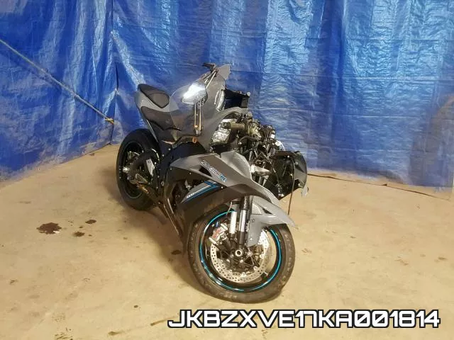 JKBZXVE17KA001814 2019 Kawasaki ZX1002