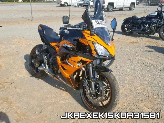 JKAEXEK15KDA31581 2019 Kawasaki EX650, F